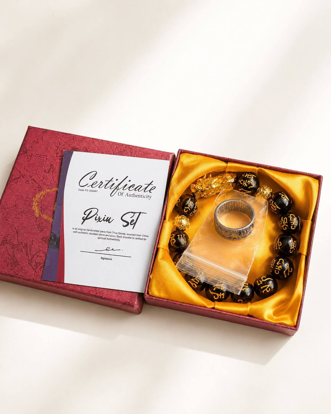 The complete Pixiu Set in its box